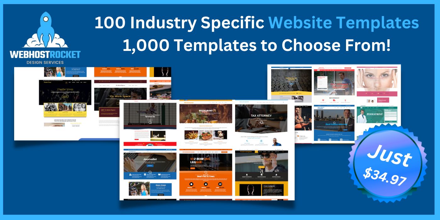 1,000 Templates to Choose From (1400 × 700 px)